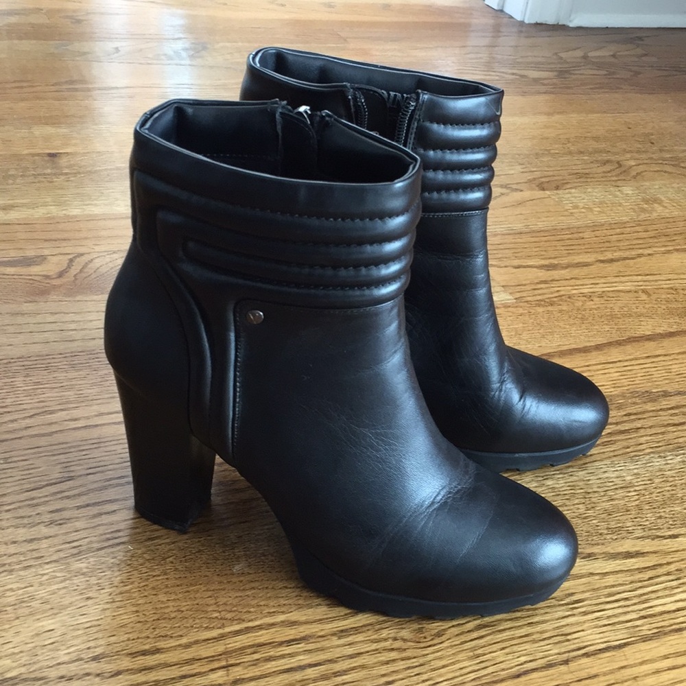 Valdini “Celeste” Moto fur lined waterproof bootie